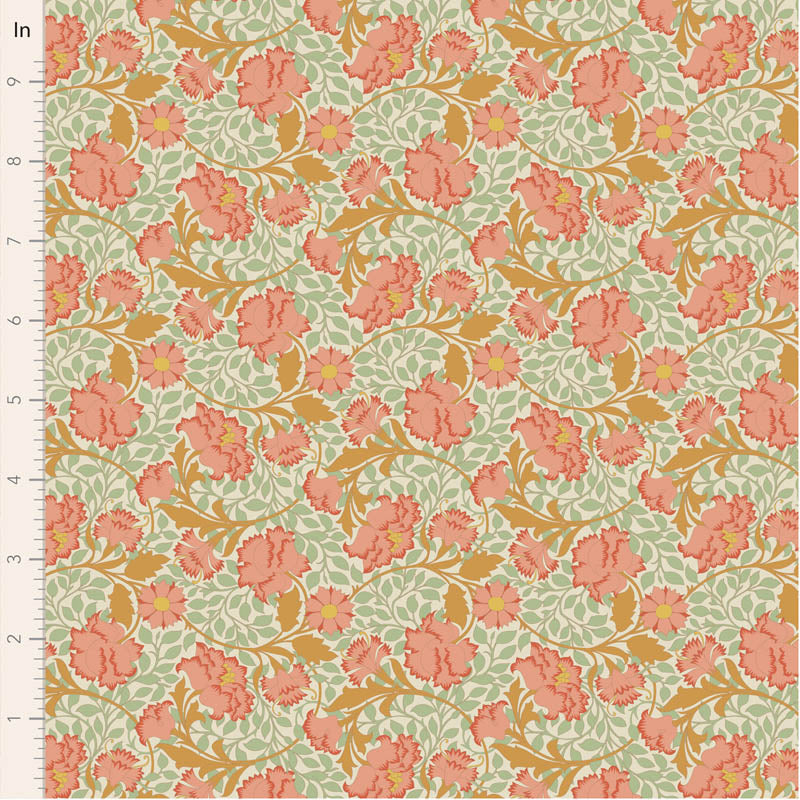 Songbird | Floral Coral | Tilda | TIL100641